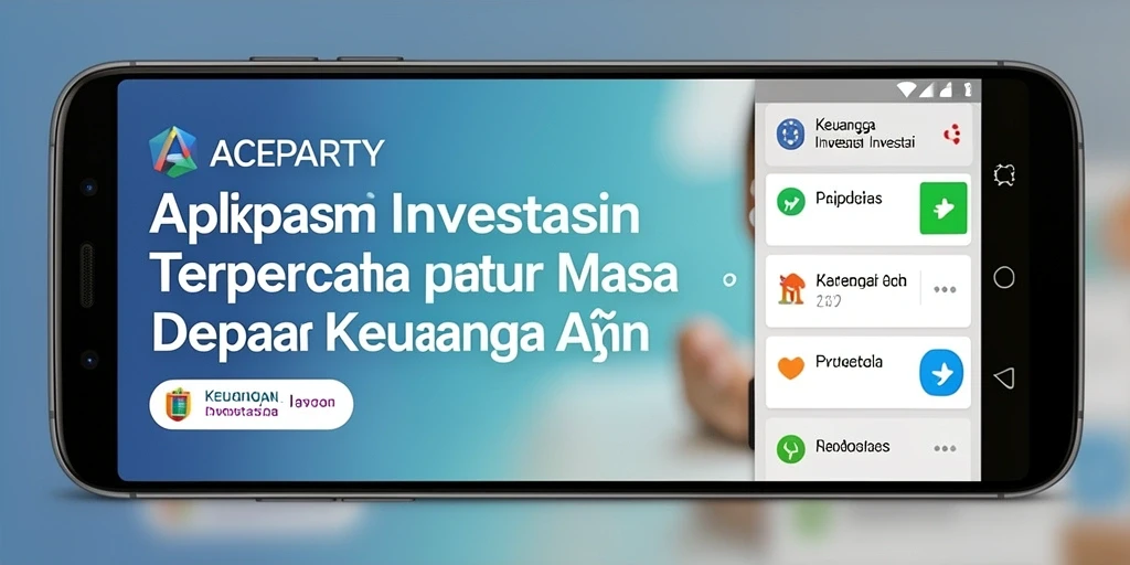 Antarmuka ACEPARTY yang modern dan intuitif untuk investasi.