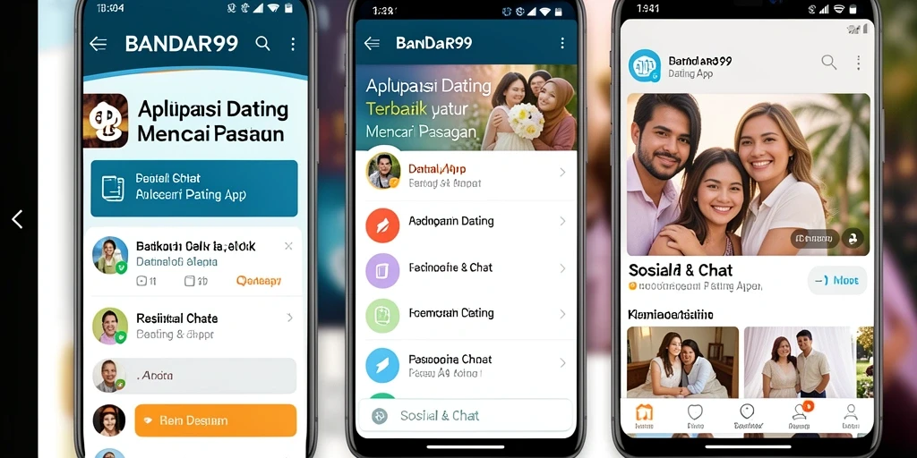 Tampilan antarmuka simpel dan mudah digunakan pada aplikasi BANDAR99.