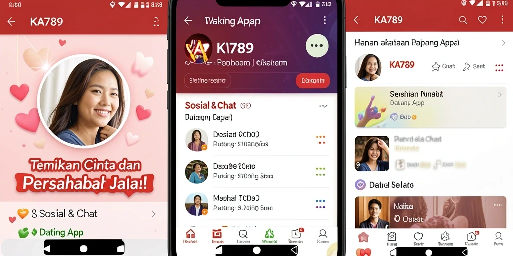Tampilan antarmuka KA789 yang modern dan user-friendly.