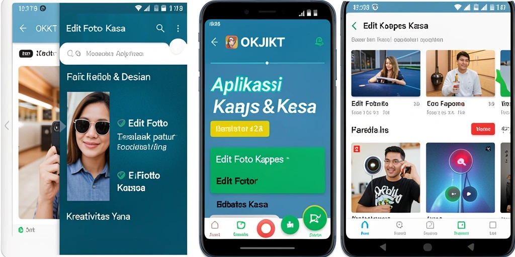 Antarmuka pengguna OKJKT yang intuitif dan menarik.