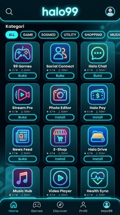Temukan Aplikasi Populer Pilihan di halo99 — Katalog Lengkap Indonesia